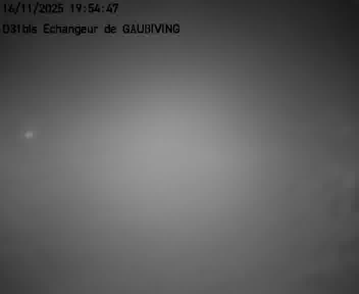 Dispositif d’observation sur D31bis (France) à Gaubiving, en direction de Sarreguemines, offrant une visualisation fiable des conditions de circulation.