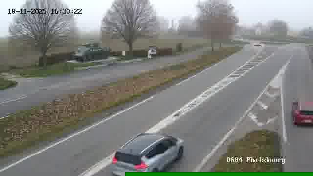 Webcam de surveillance sur D604 (France) à Phalsbourg, cadrée vers Phalsbourg, proposant une information routière utile aux déplacements quotidiens.