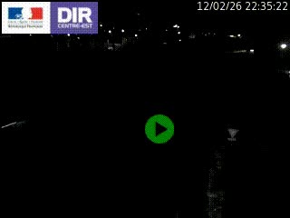 Webcam sur la Nationale 201 à hauteur de la sortie Chambéry-Nord, avant à la jonction entre l'A41 et l'A43, en direction de Lyon
