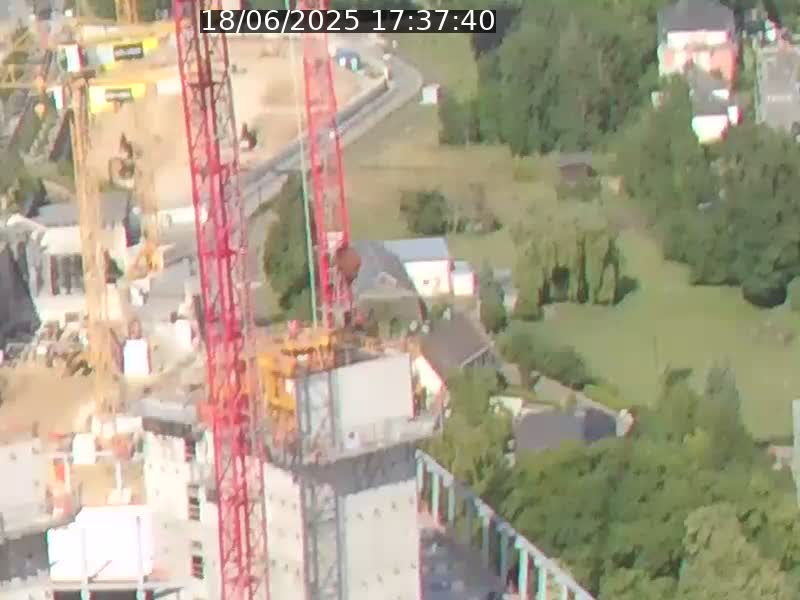 Webcam sur l'avenue John Fitzgerald Kennedy (N51) avec vue orientée vers le Findel