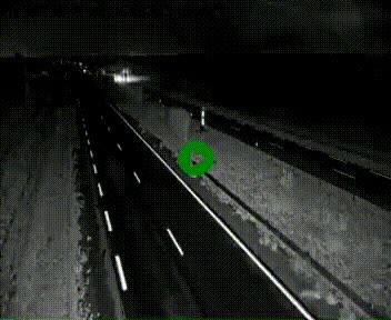 Webcam à hauteur de Vert-en-Drouais sur la N12, en périphérie de Dreux. Vue orientée vers Alençon