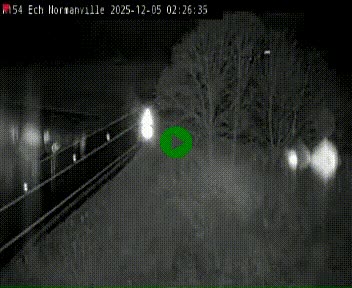 Webcam à hauteur du Leclerc Normanville sur la N154. Vue orientée vers Rouen