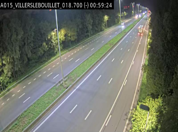 Webcam autoroute Belgique - Villers-le-Bouillet - E42 direction Liège - BK 18.7