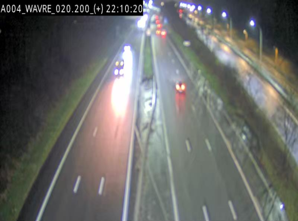 Webcam @ Wavre-sud KP 19.6, A4/E411
