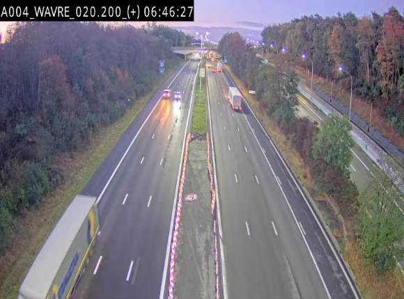 Webcam @ Wavre-sud KP 19.6, A4/E411