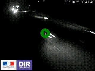 Webcam routière à Saint-Etienne-Terrenoire sur la RN88 avant la jonction entre l'A72 et le Boulevard Périphérique de Saint-Etienne