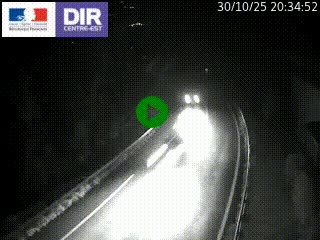 Caméra trafic sur la N90 à Bourg-Saint-Maurice, en provenance d'Aoste et en direction d'Albertville