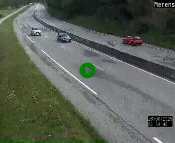 Webcam Ax-les-Thermes sur N20, en direction d'Andorre