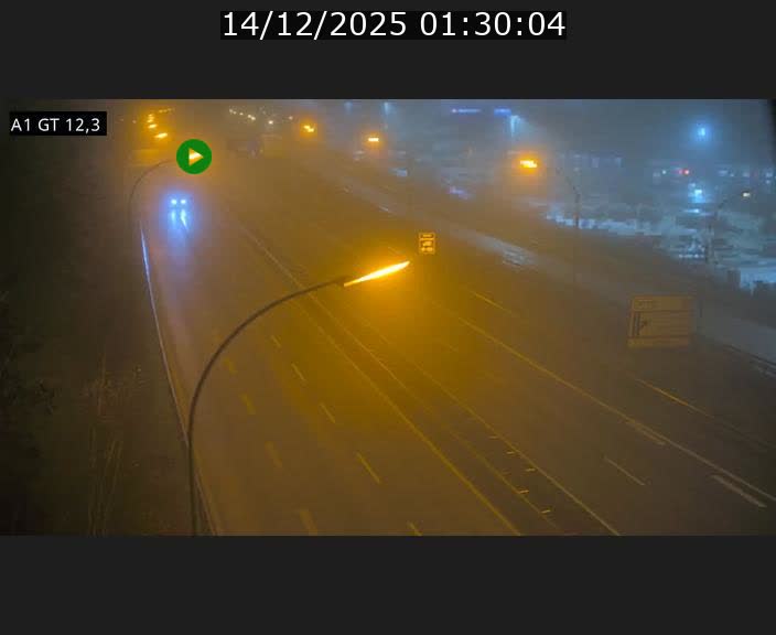Traffic live webcam Luxembourg Senningerberg - A1 direction Allemagne - BK 12.3