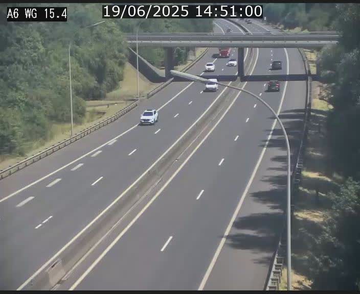 Traffic live webcam Luxembourg Capellen - A6 - BK 15.4 - direction Luxembourg/France/Allemagne