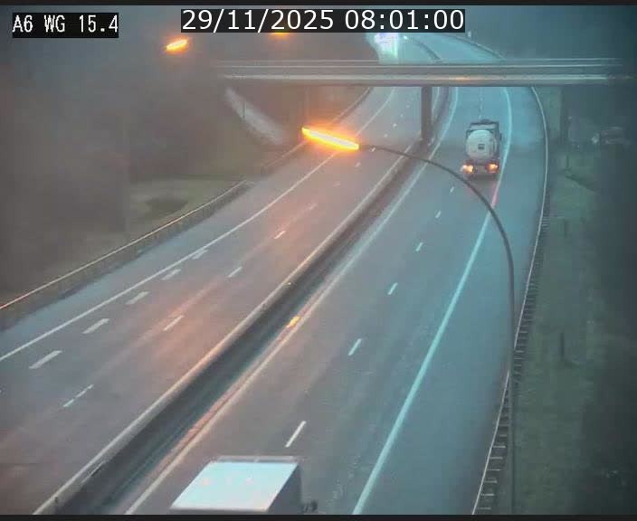 Traffic live webcam Luxembourg Capellen - A6 - BK 15.4 - direction Luxembourg/France/Allemagne