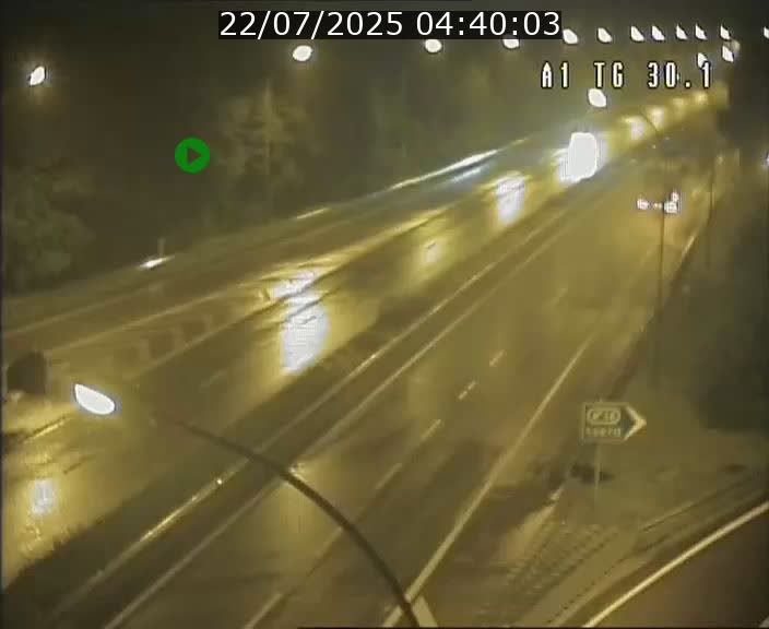 Traffic live webcam Luxembourg Grevenmacher - A1 direction Luxembourg - BK 30.1