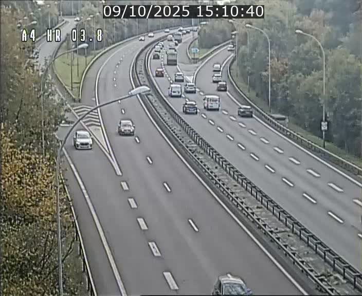 Webcam traffic A4 Luxembourg - BK 3.8 - Leudelange (direction Esch sur Alzette)