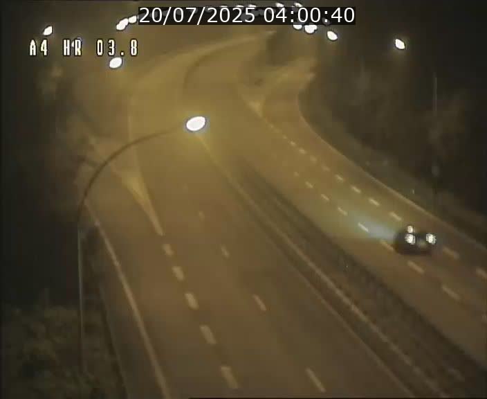 Webcam traffic A4 Luxembourg - BK 3.8 - Leudelange (direction Esch sur Alzette)