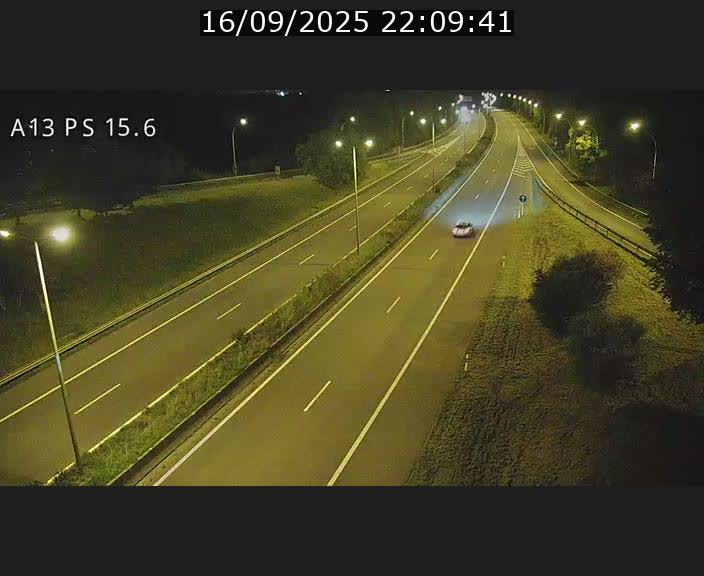 Traffic live webcam Luxembourg Kayl - A13 direction Dudelange - BK 15.6