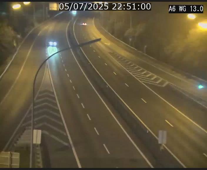 Traffic live webcam Luxembourg Mamer - A6 - BK 13 - direction Luxembourg/France/Allemagne