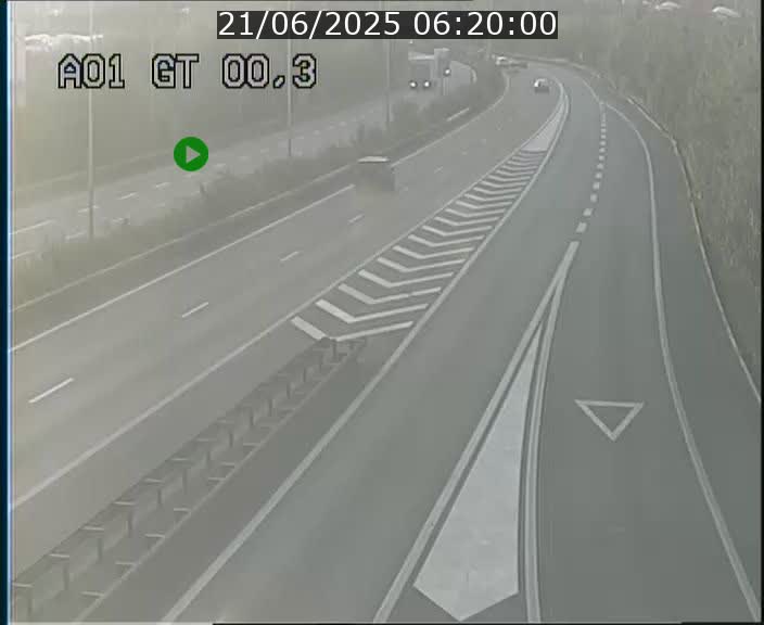 Traffic live webcam Luxembourg Croix de Gasperich - A1 direction Kirchberg - BK 0.3
