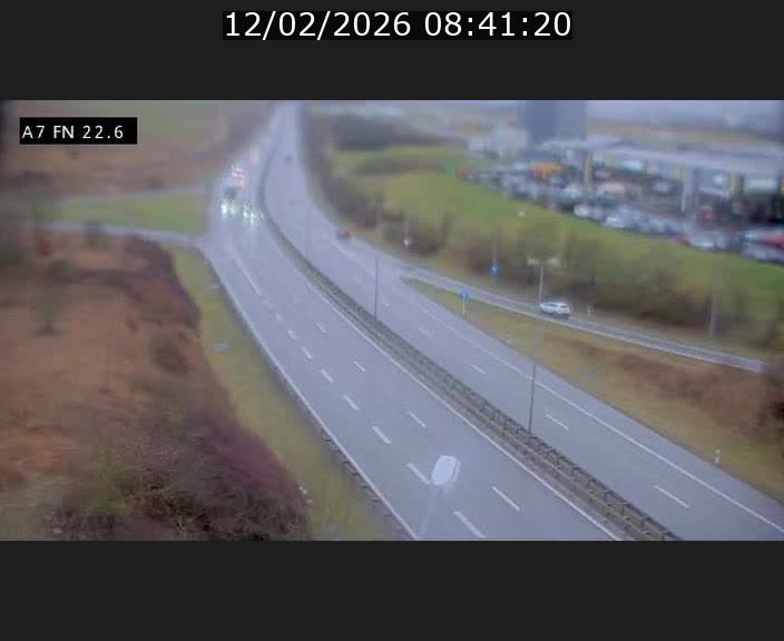 Caméra trafic Luxembourg - A7, Colmar-berg direction Mersch