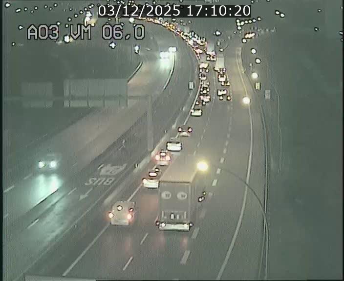 Traffic live webcam Luxembourg Aire de Berchem - A3 - BK 6 - direction France