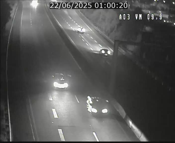 Webcam Autoroute à la Croix de Bettembourg - A3 - BK 9.9 - direction France
