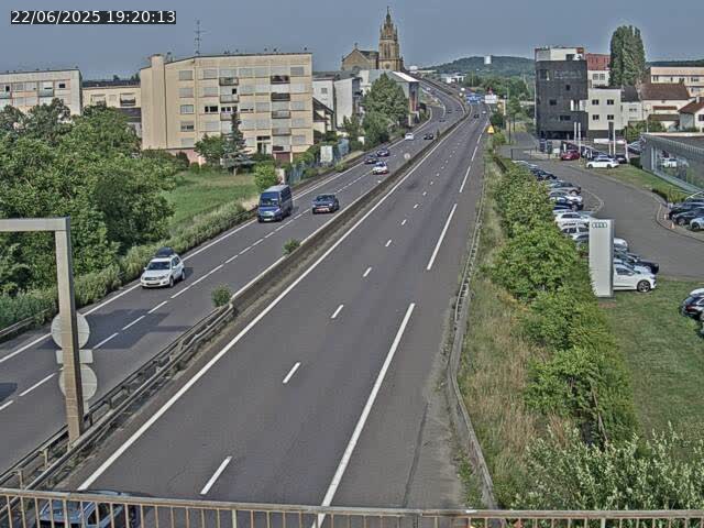 Caméra autoroute France - A31, Thionville direction Metz