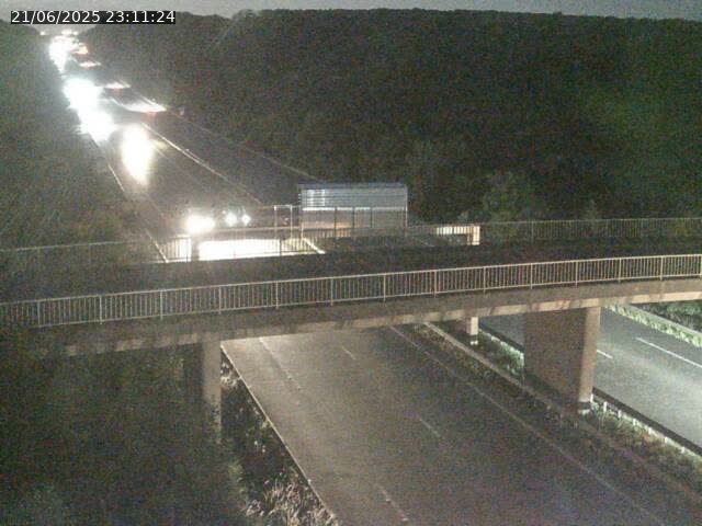 Caméra autoroute France - A31, Zoufftgen direction Luxembourg-ville, à la frontière entre la France et le Luxembourg
