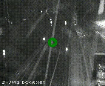 Caméra autoroute A75 à hauteur du col du rocher blanc en direction de Montpellier