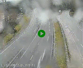 Caméra autoroute A75 à hauteur du col du rocher blanc en direction de Montpellier