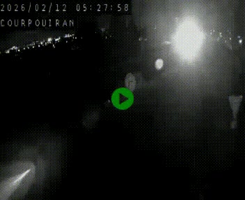 Caméra routière France - N109, Courpouiran - La plaine, en direction de Clermont l'Hérault, à la sortie de Montpellier