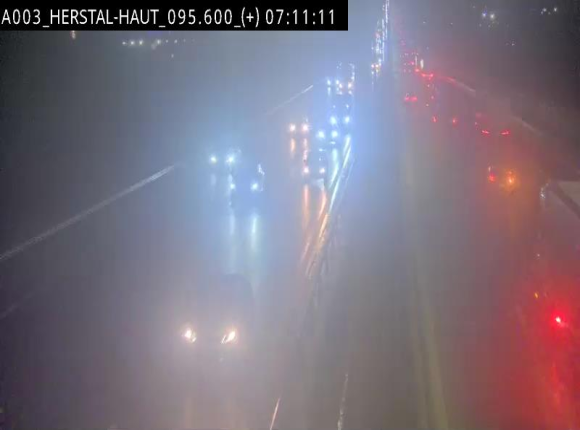 Webcam autoroute Belgique - Herstal - E40 direction Aix-la-Chapelle - BK 97