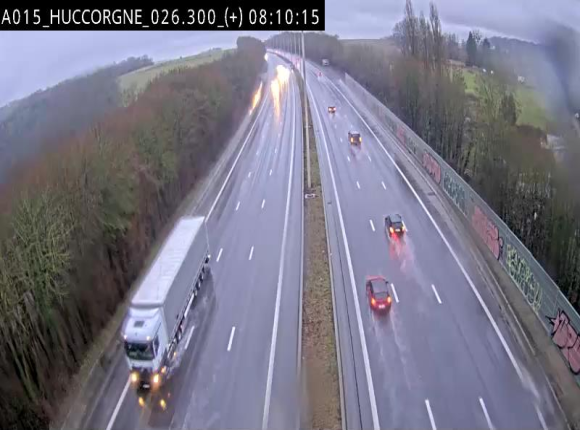 Webcam autoroute Belgique - Viaduc de Huccorgne - E42 