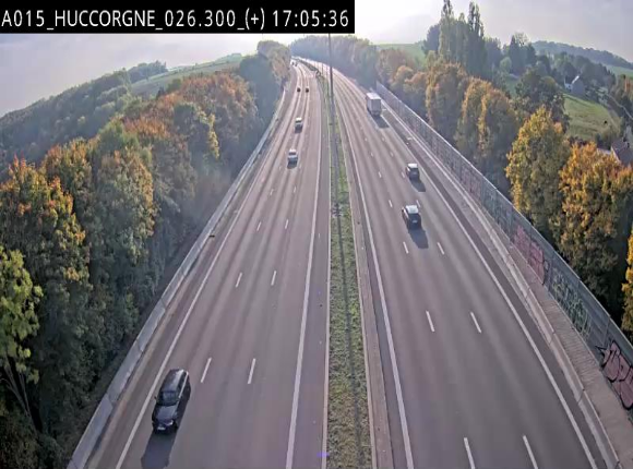 Webcam autoroute Belgique - Viaduc de Huccorgne - E42 