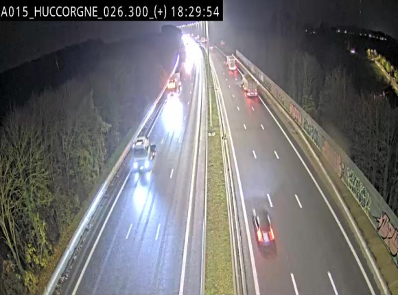 Webcam autoroute Belgique - Viaduc de Huccorgne - E42