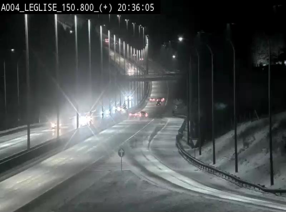 Caméra autoroute Belgique - Côte de Léglise, E411(A4) direction Luxembourg