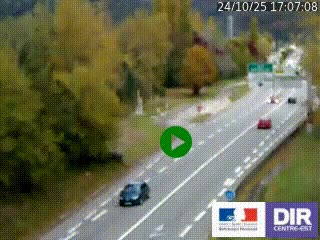 Webcam info trafic à proximité de Vizille sur la N85, au niveau du point de vue du Saut du Moine à Champagnier