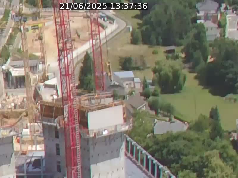 Webcam sur l'avenue John Fitzgerald Kennedy (N51) avec vue orientée vers le Findel