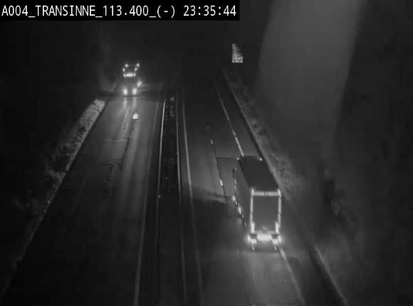 Caméra trafic E411 (A4) - Transinne direction Namur - BK 113.425
