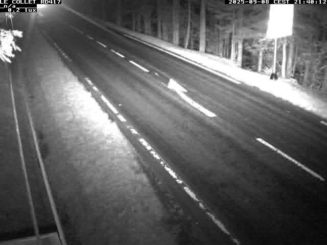 Caméra du Collet sur la route de Colmar (D417)