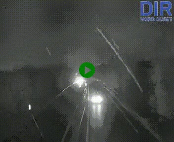 Webcam sur le périphérique de Caen (N814) à l'est de la ville, à Mondeville hauteur de la sortie 2, Presqu'île-Rives de l'Orne, au bout de l'autoroute A13