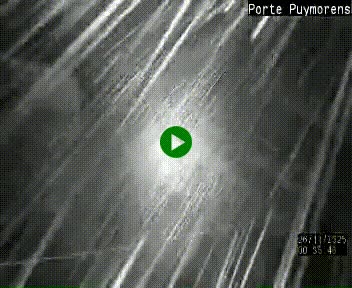 Webcam Col du Puymorens sur N320, en direction de Pas de la Casa (Andorre)