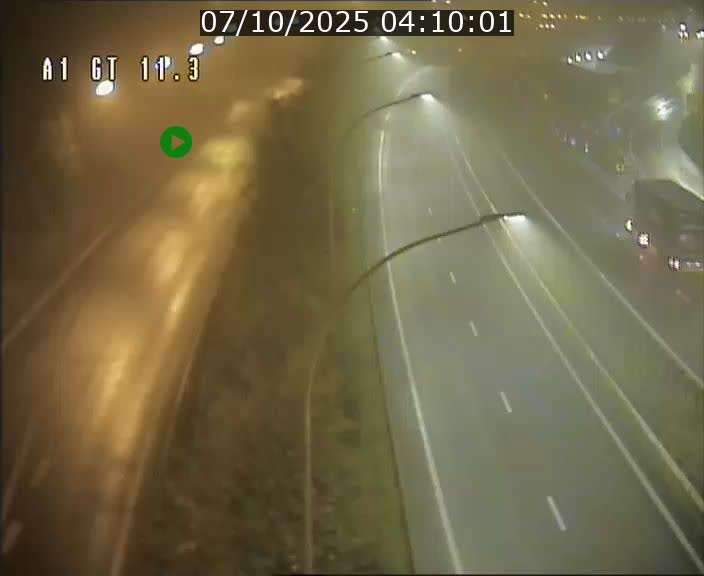 Traffic live webcam Luxembourg Senningerberg - A1 direction Allemagne - BK 11.3