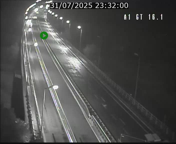Traffic live webcam Luxembourg Niederanven - A1 direction Allemagne - BK 16.1