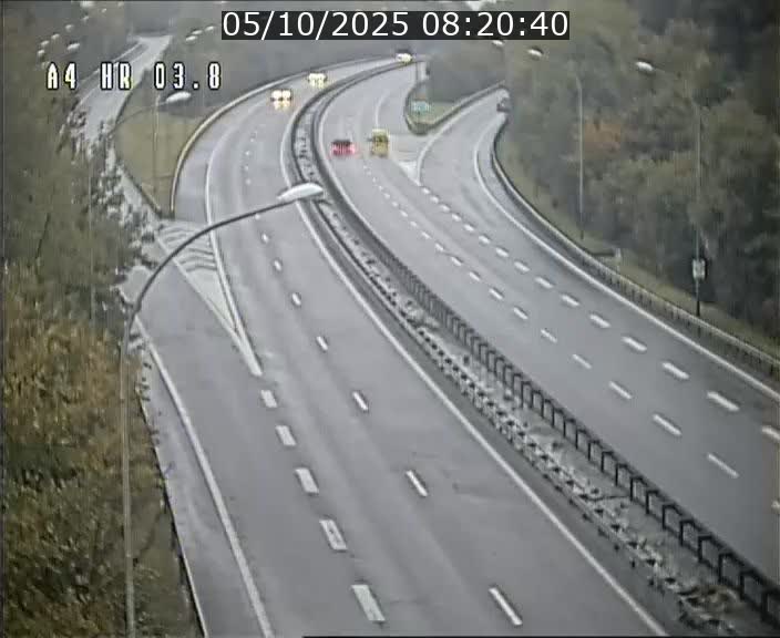 Webcam traffic A4 Luxembourg - BK 3.8 - Leudelange (direction Esch sur Alzette)