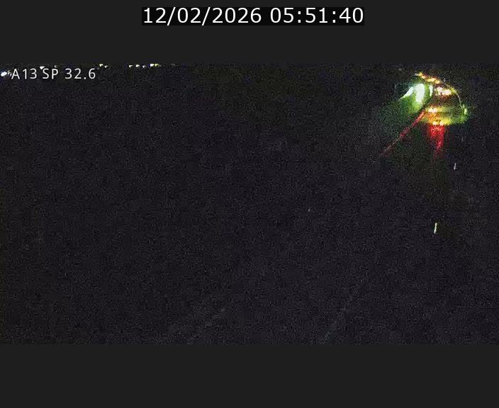 Webcam info trafic A13 à hauteur de Mondorf-les-bains. Vue orientée vers Altwies