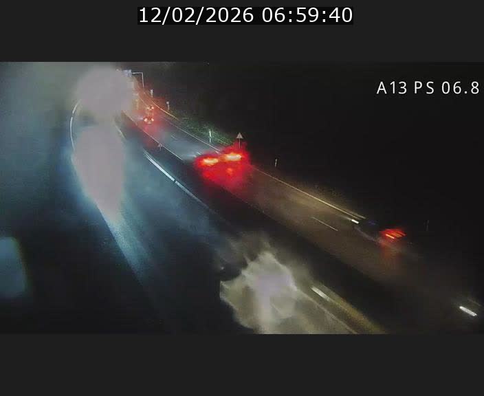 Traffic live webcam Luxembourg Ehlerange - A13 direction Esch-sur-Alzette - BK 6.8