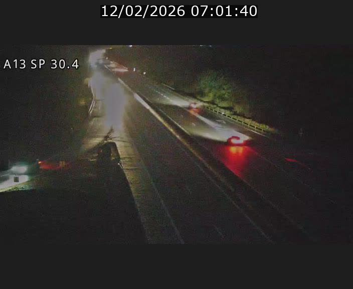 Traffic live webcam Luxembourg Altwies - A13 direction Luxembourg-ville - BK 30.4