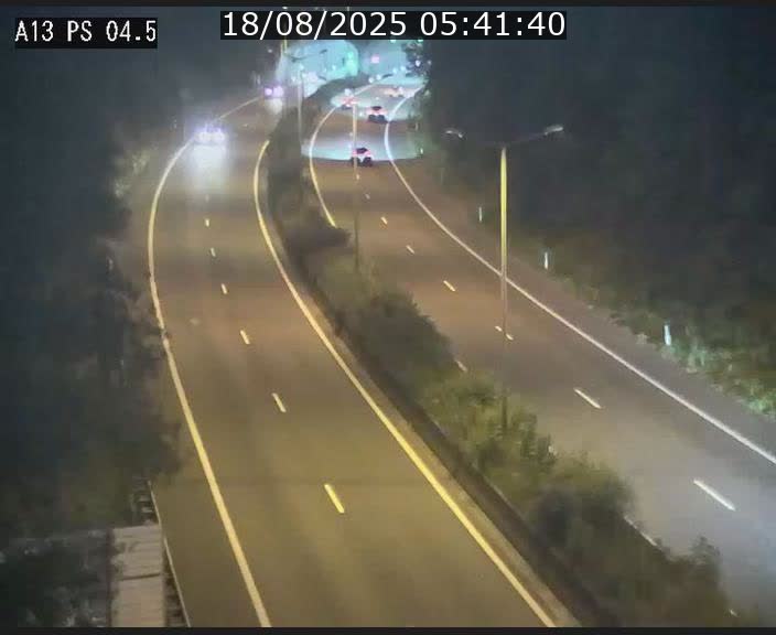 Traffic live webcam Luxembourg Differdange - A13 direction Esch-sur-Alzette - BK 4.5