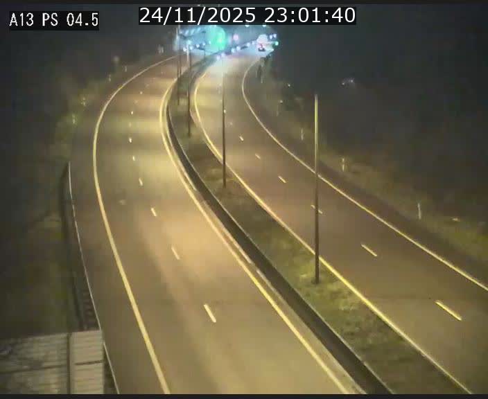 Traffic live webcam Luxembourg Differdange - A13 direction Esch-sur-Alzette - BK 4.5
