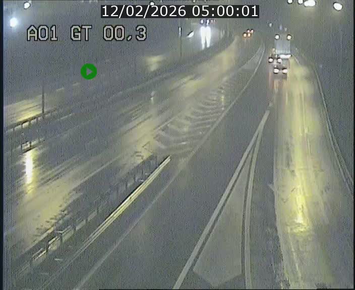 Traffic live webcam Luxembourg Croix de Gasperich - A1 direction Kirchberg - BK 0.3