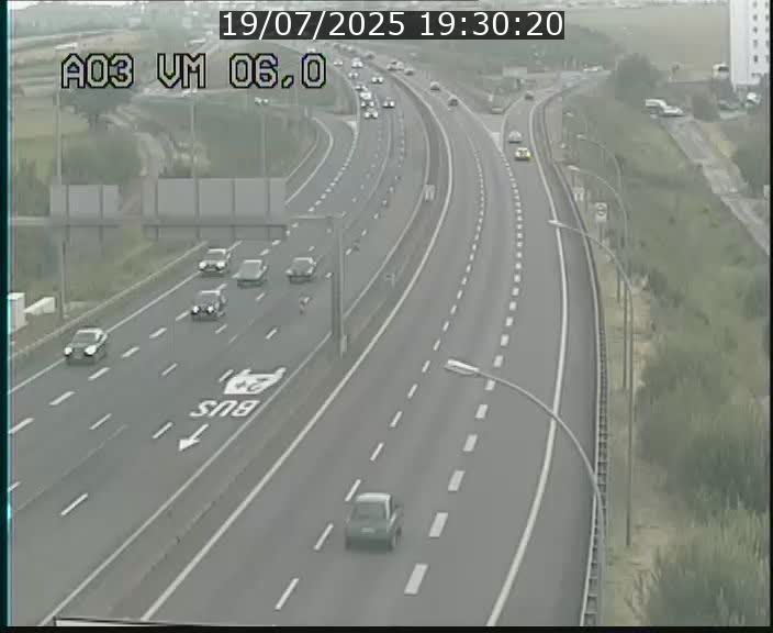 Traffic live webcam Luxembourg Aire de Berchem - A3 - BK 6 - direction France